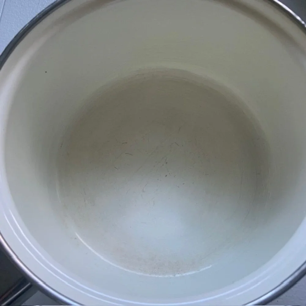 Vintage Floral Enamelware Saucepan Set w Lids Cottagecore Retro Kitchen